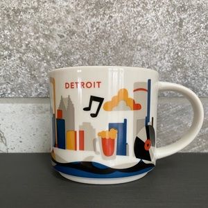 Starbucks mug You Are Here Collection Detroit